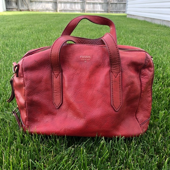 Vintage Fossil leather purse - Picture 3 of 6